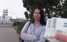 Fucking for cash in the car on public place